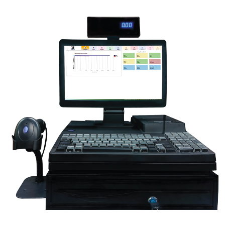 LCD Monitor With Full Setup (POS)