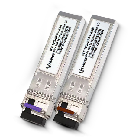 SFP+, 10G,BIDI, 1270TX/1330RX 40KM,SMF, LC