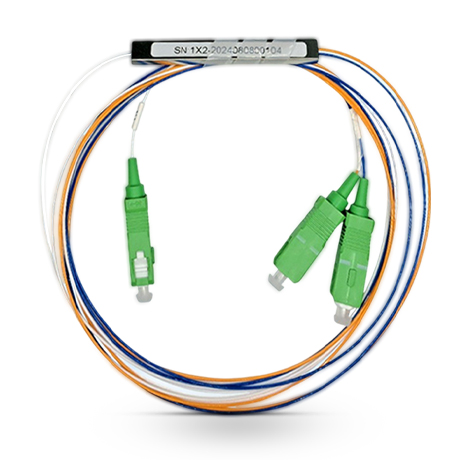 CATV SC-APC PLC Splitter with Pigtail 1x2