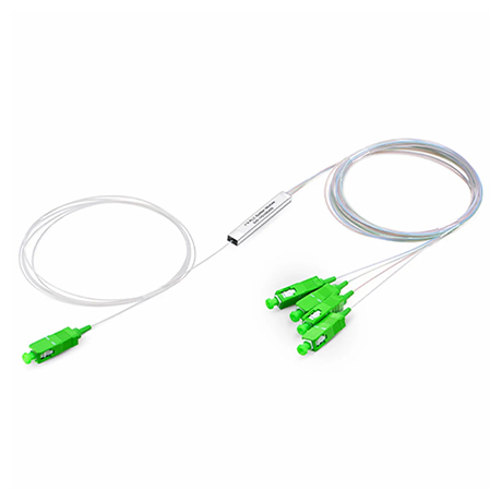 CATV SC-APC PLC Splitter with Pigtail 1×4