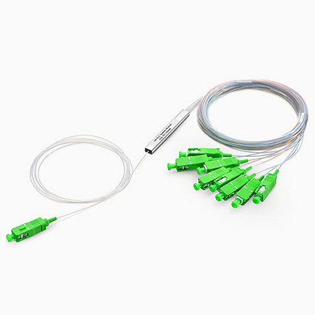 CATV SC-APC PLC Splitter with Pigtail 1x8